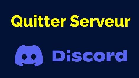 quitter un serveur discord sans notification|Discord vous avertit